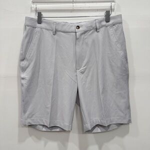 Greg Norman Men’s Stretch Shorts Golf Lightweight Sky Grey Size 34